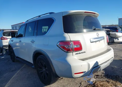 2018 Nissan Armada Platinum z USA, uszkodzony, nr VIN JN8AY2NFXJ9332020